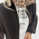 cardigan lungo senza bottoni sublime